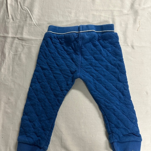 Jasper Conran - Cozy Quilted Kids Joggers in Blue - Picture 3 of 4